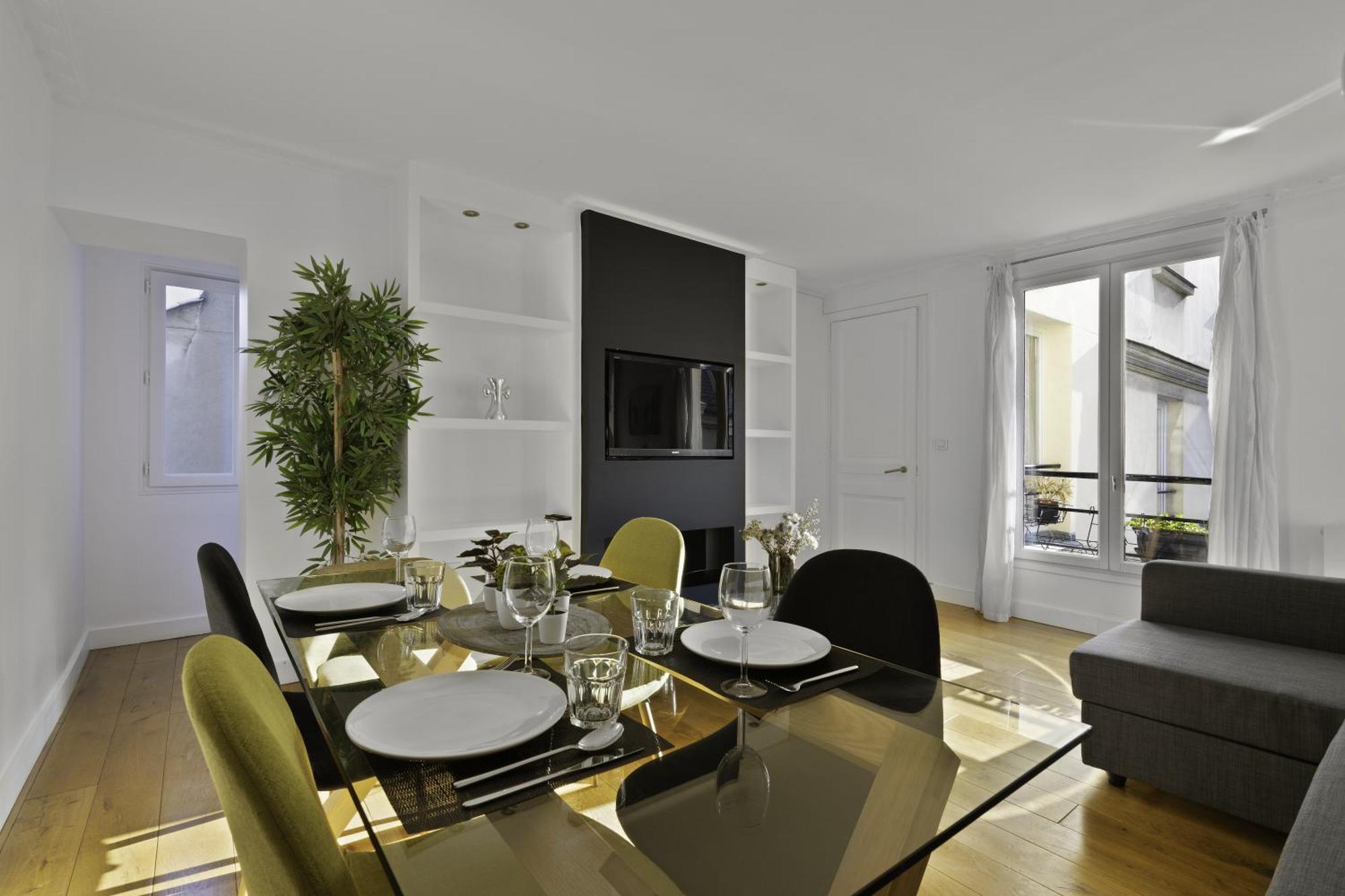 Appartement Quartier Opera 2 Free Netflix Paris Bagian luar foto