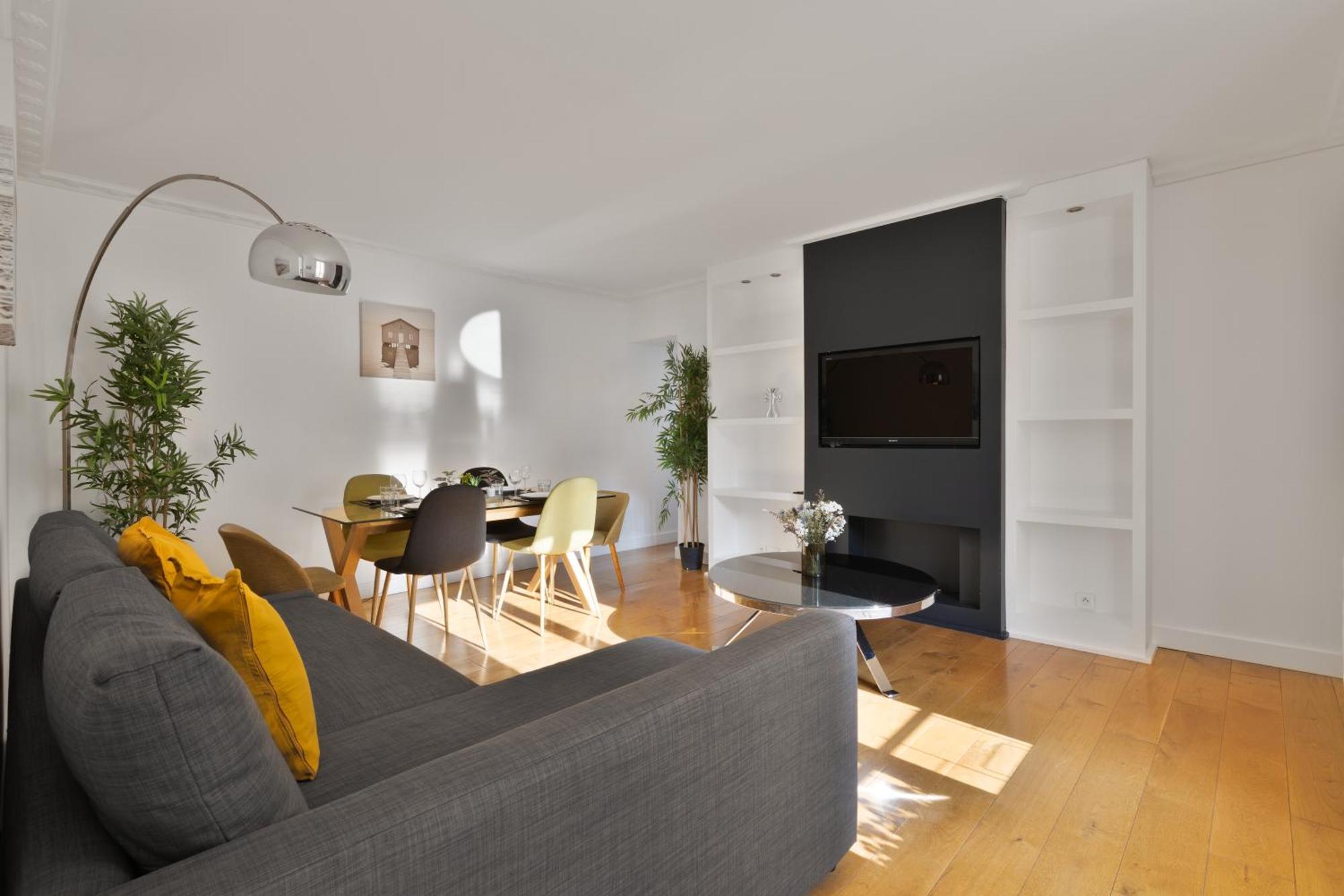 Appartement Quartier Opera 2 Free Netflix Paris Bagian luar foto